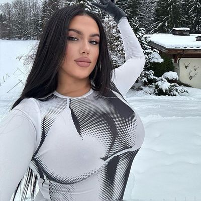 Длинные рукава модная печать футболка экипаж шея печать футболка стройный фит кроп-топы